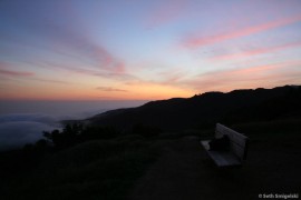 Sunset on Parker Mesa Overlook