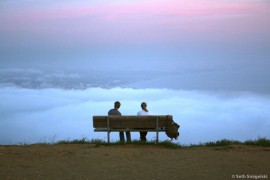 Couple on Parker Mesa Overlook