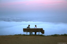 Couple on Parker Mesa Overlook