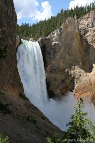 Lower Falls in the Grand Canyon of Yellowstone