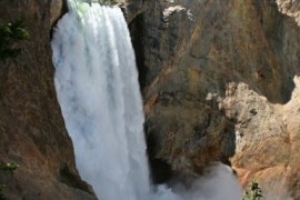 Lower Falls in the Grand Canyon of Yellowstone