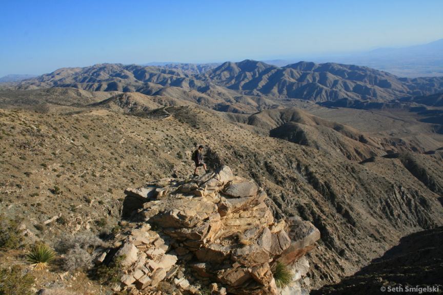 Inspiration Peak in Joshua Tree National Park photo Seth Smigelski photography California