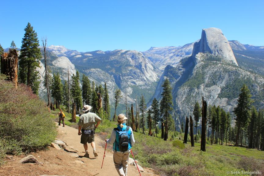 Half Dome from Panorama Trail in Yosemite National Park, California photo Seth Smigelski photography California